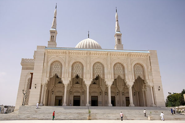 Emir Abdelkader Mosque Constantine Algeria منارات مضئية في إفريقيا