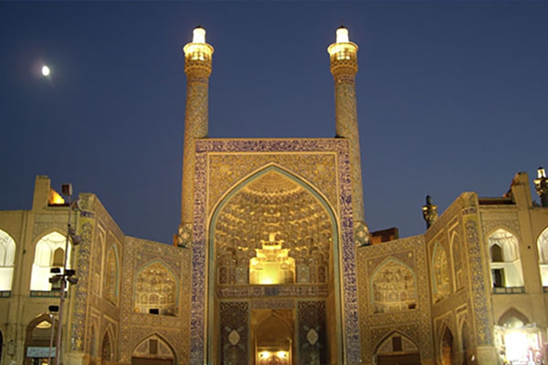 Imam Mosque Isfahan Iran منارات مضئية في آسيا