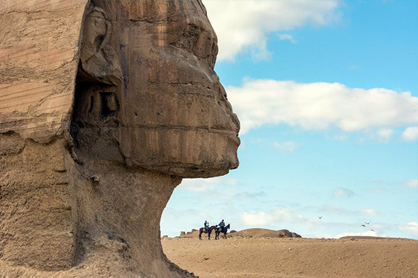 The Sphinx at Giza مصر العربية